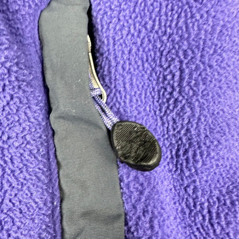 LL Bean Size XS Womens Purple PolarTec Wind Pro Full Zip Fleece Jacket - Picture 8 of 9
